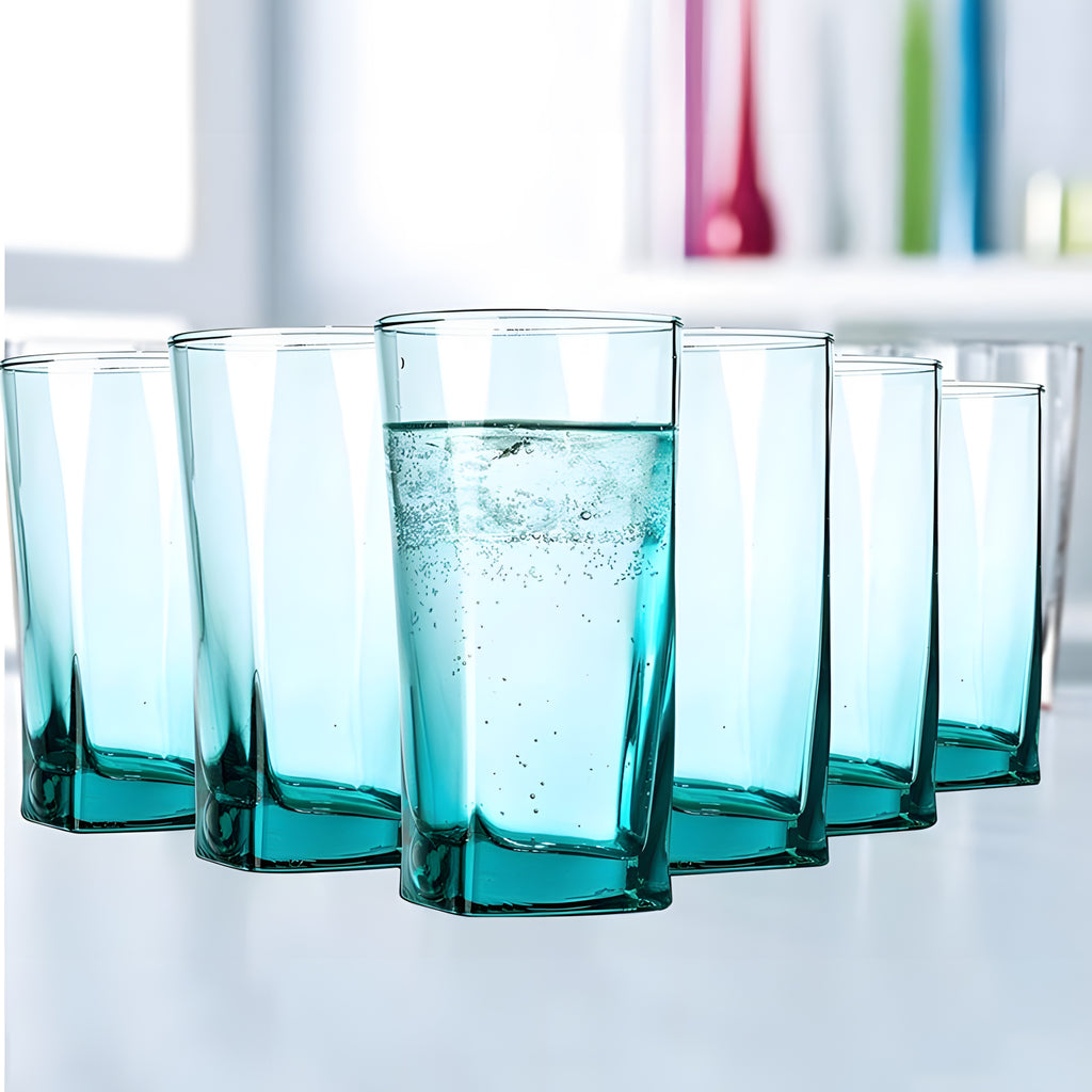 طقم شوب كاري تركواز 6 قطع باشابتشي