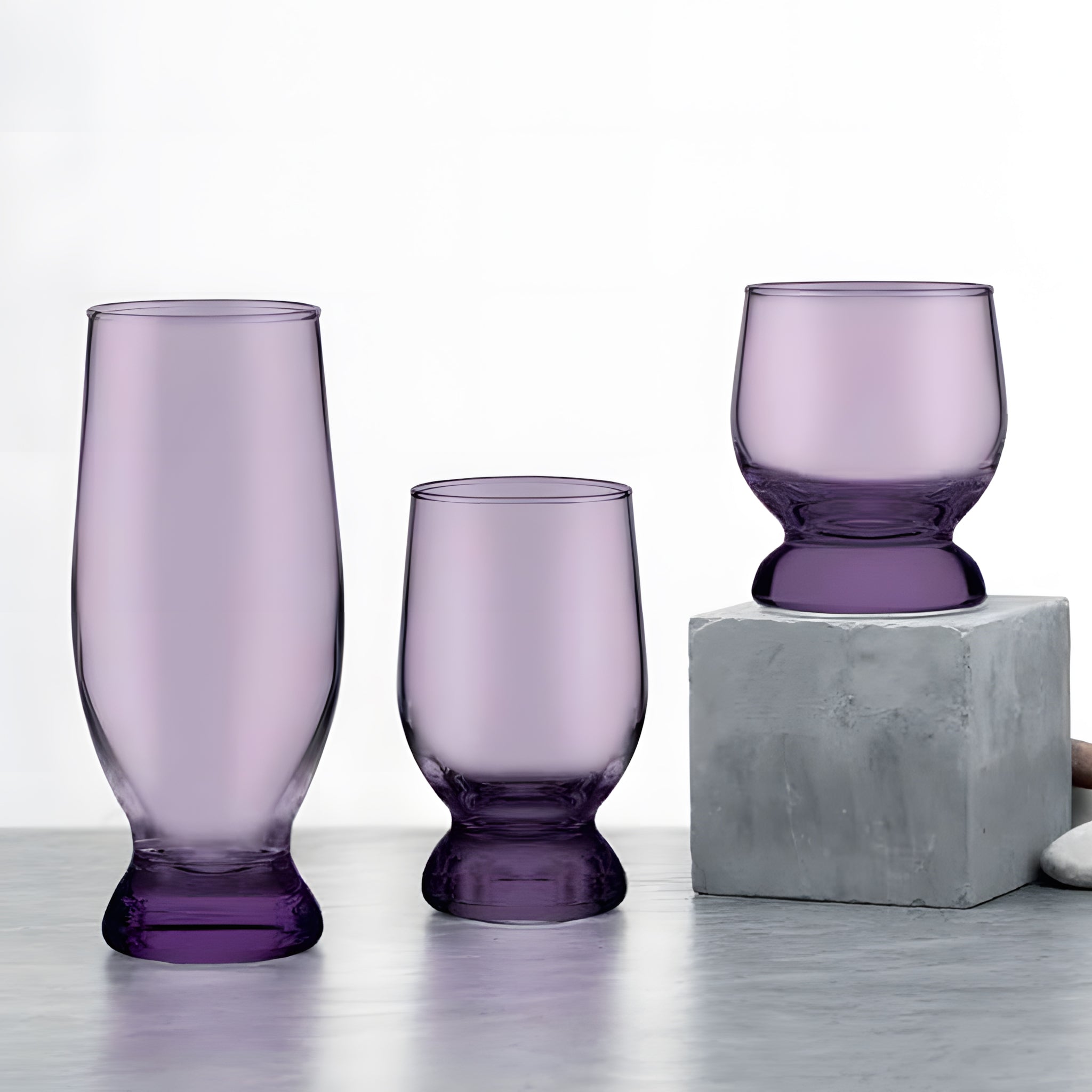 طقم اكواب اكواتيك 18 ق موف