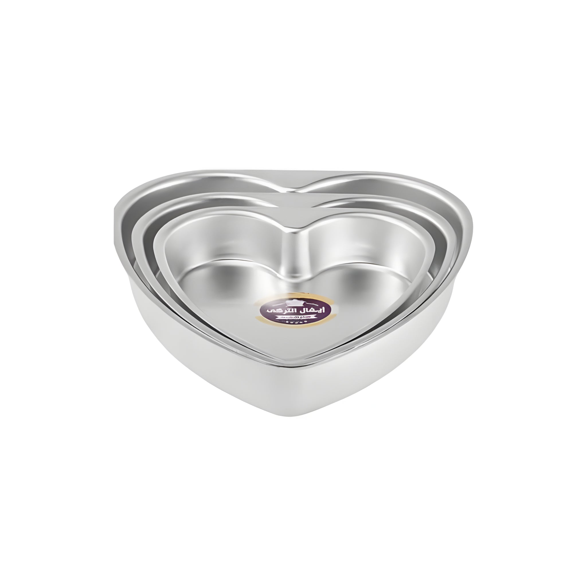 طقم صينيه شكل قلب 3 قطع