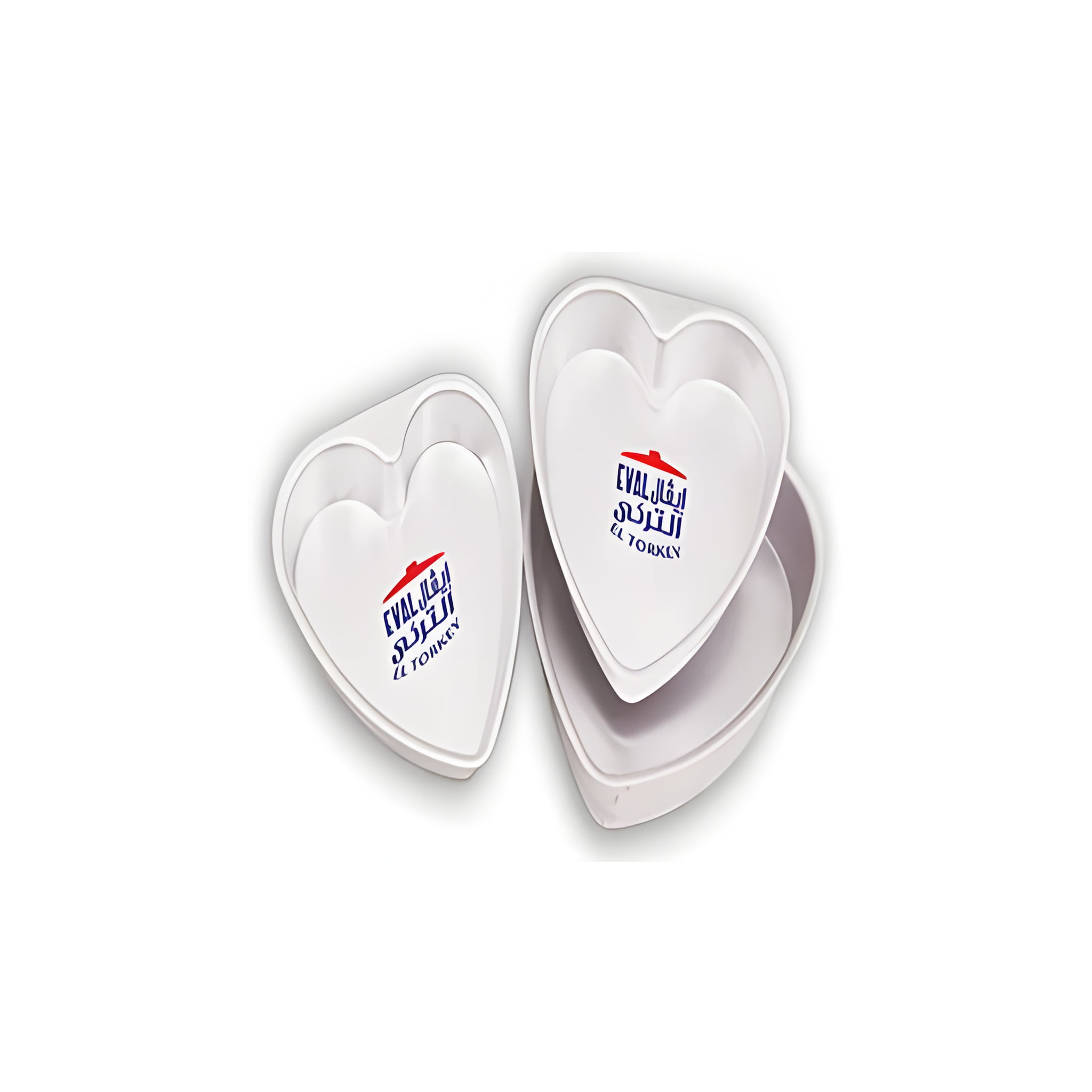 طقم صينيه شكل قلب 3 قطع