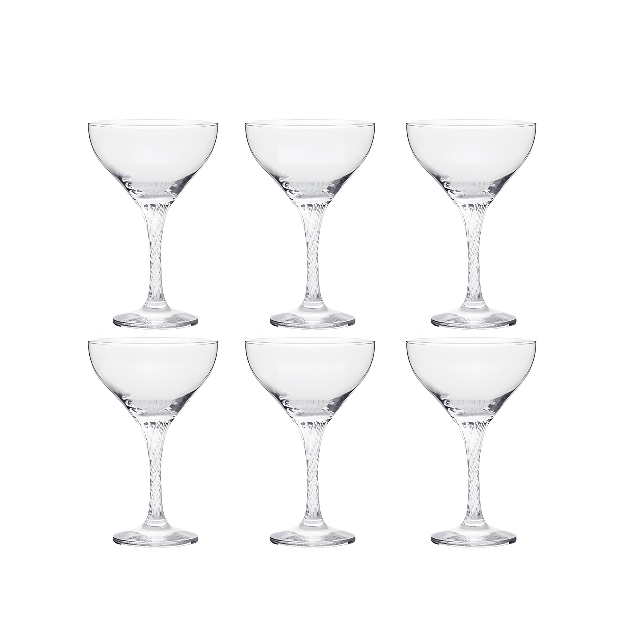 طقم كاس جيلى تويست 6 قطع باشابتشى