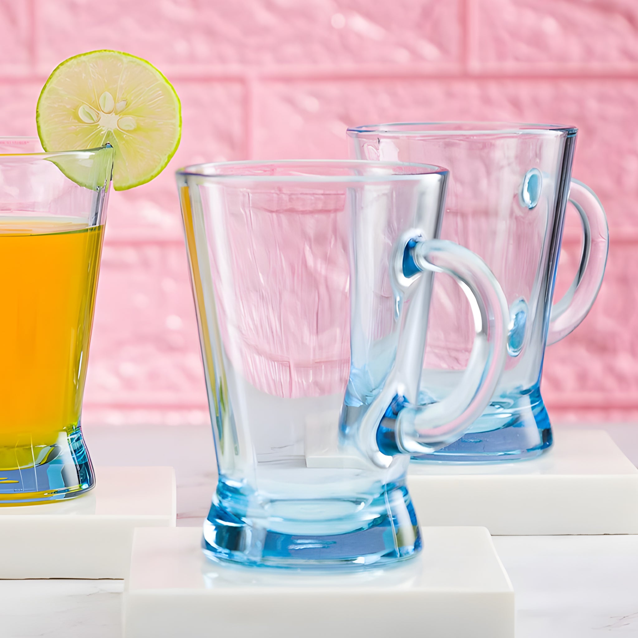 طقم مج هايبل 6 قطع تركواز باشابتشى