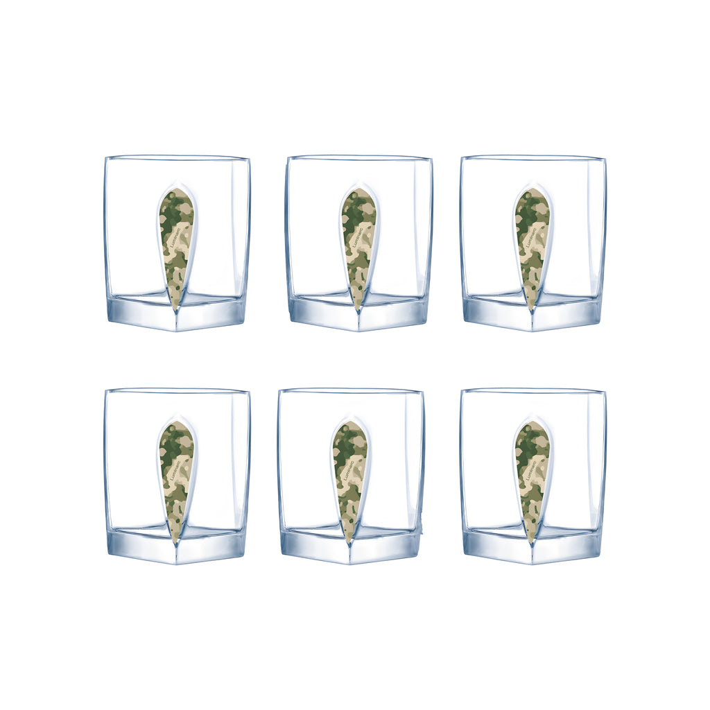 طقم 6 قطع مياه فلام توجان جرين لومينارك