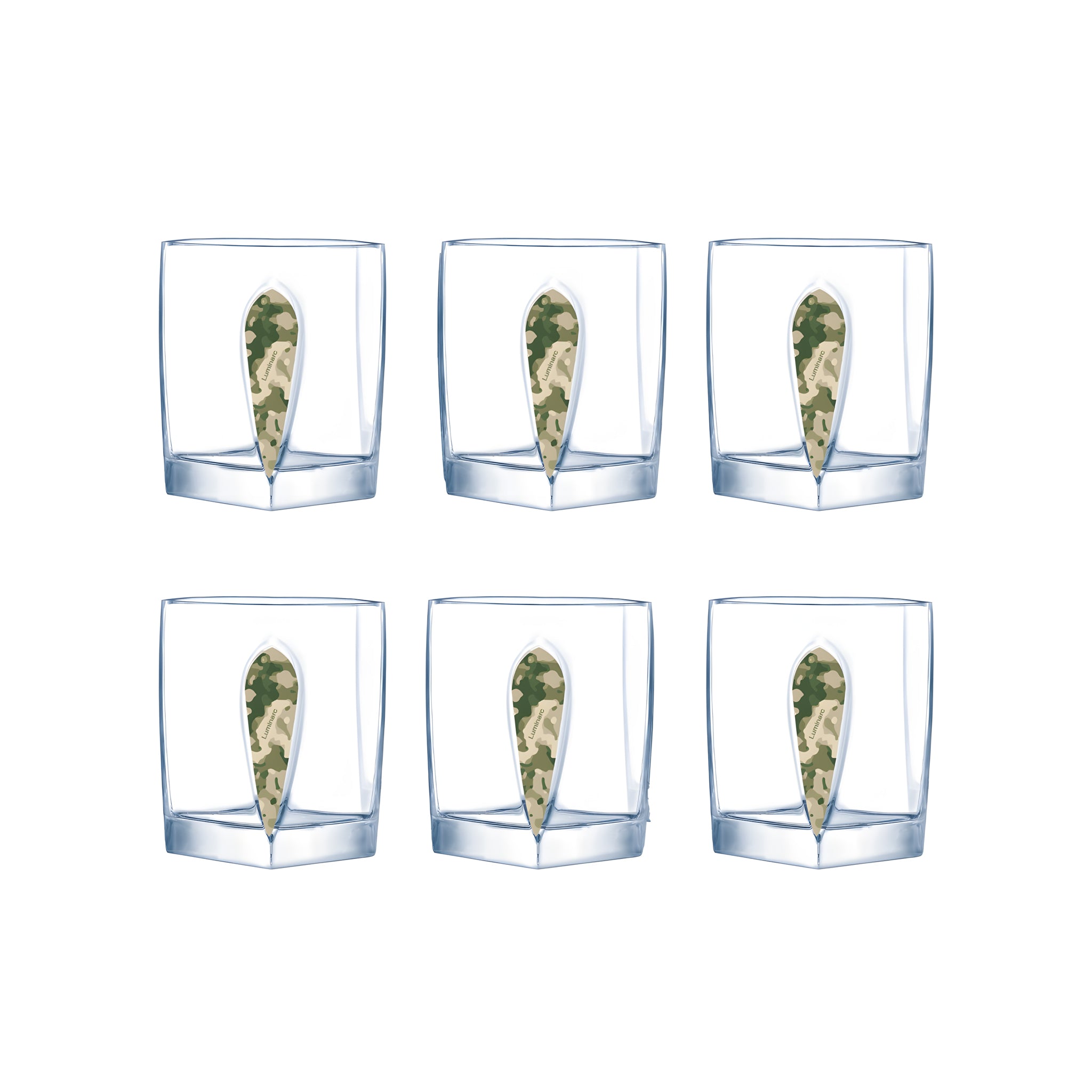 طقم 6 قطع مياه فلام توجان جرين لومينارك