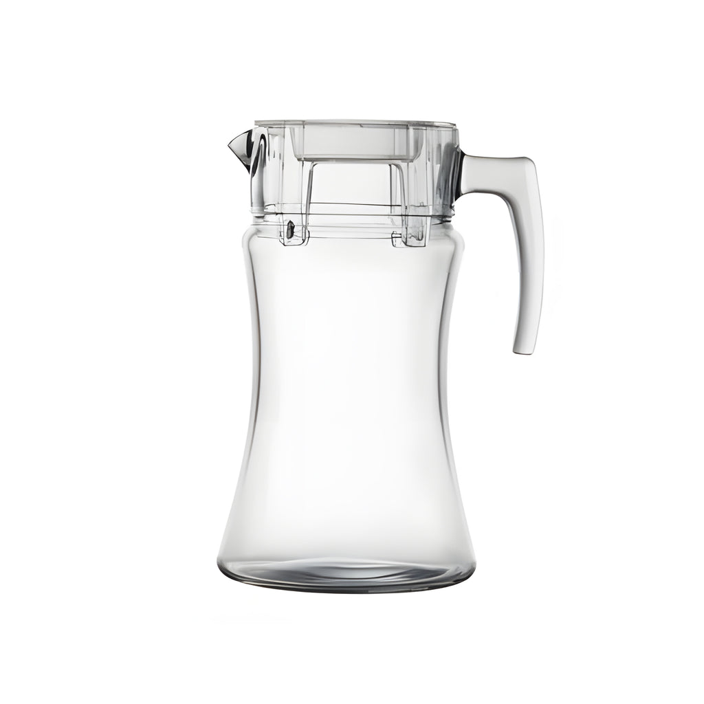 دورق أزور بغطاء شفاف 1.4 لتر