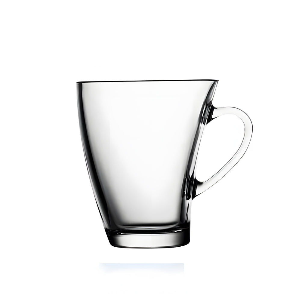 طقم قهوه بنجوين 6 قطع شفاف باشابتشى