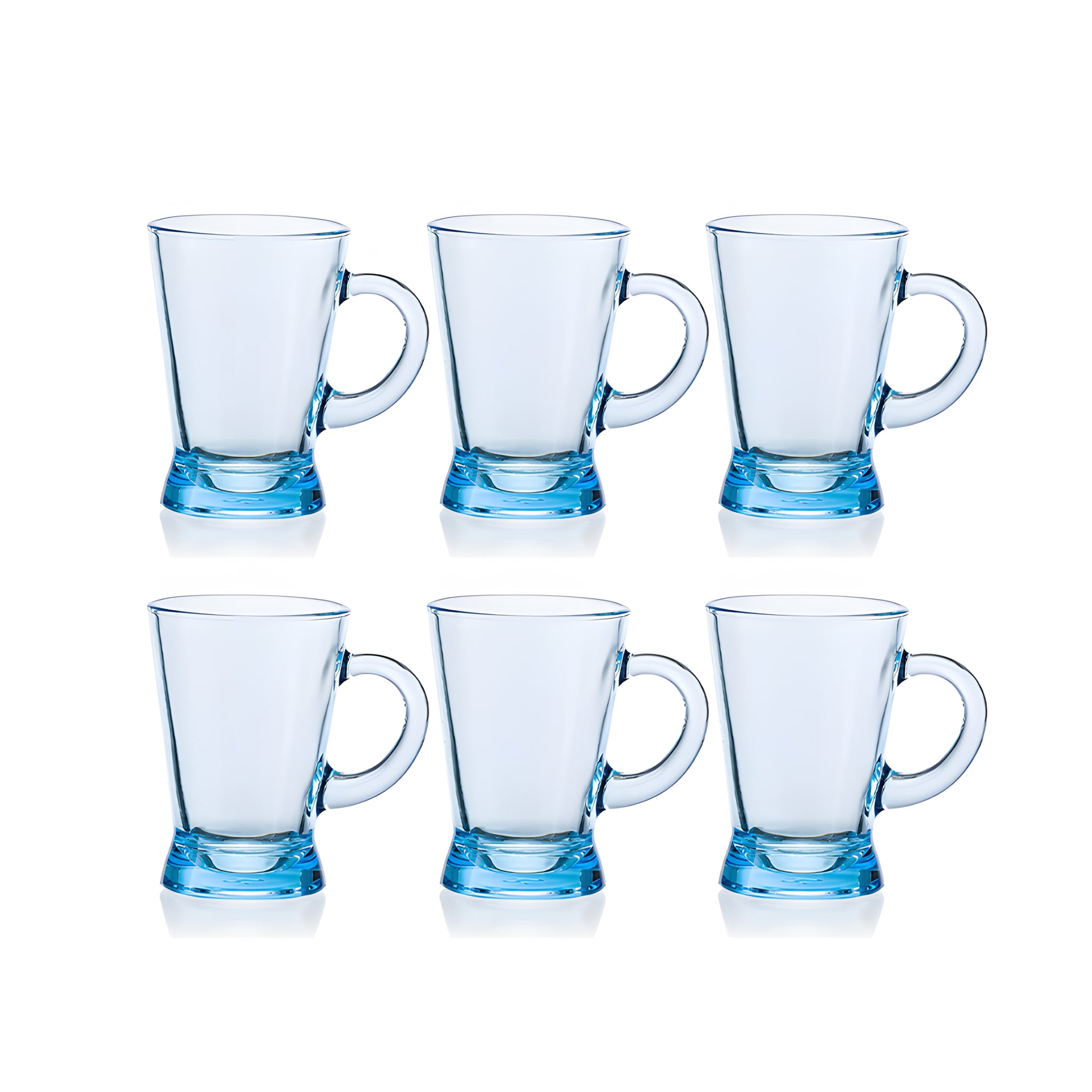 طقم مج هايبل 6 قطع تركواز باشابتشى