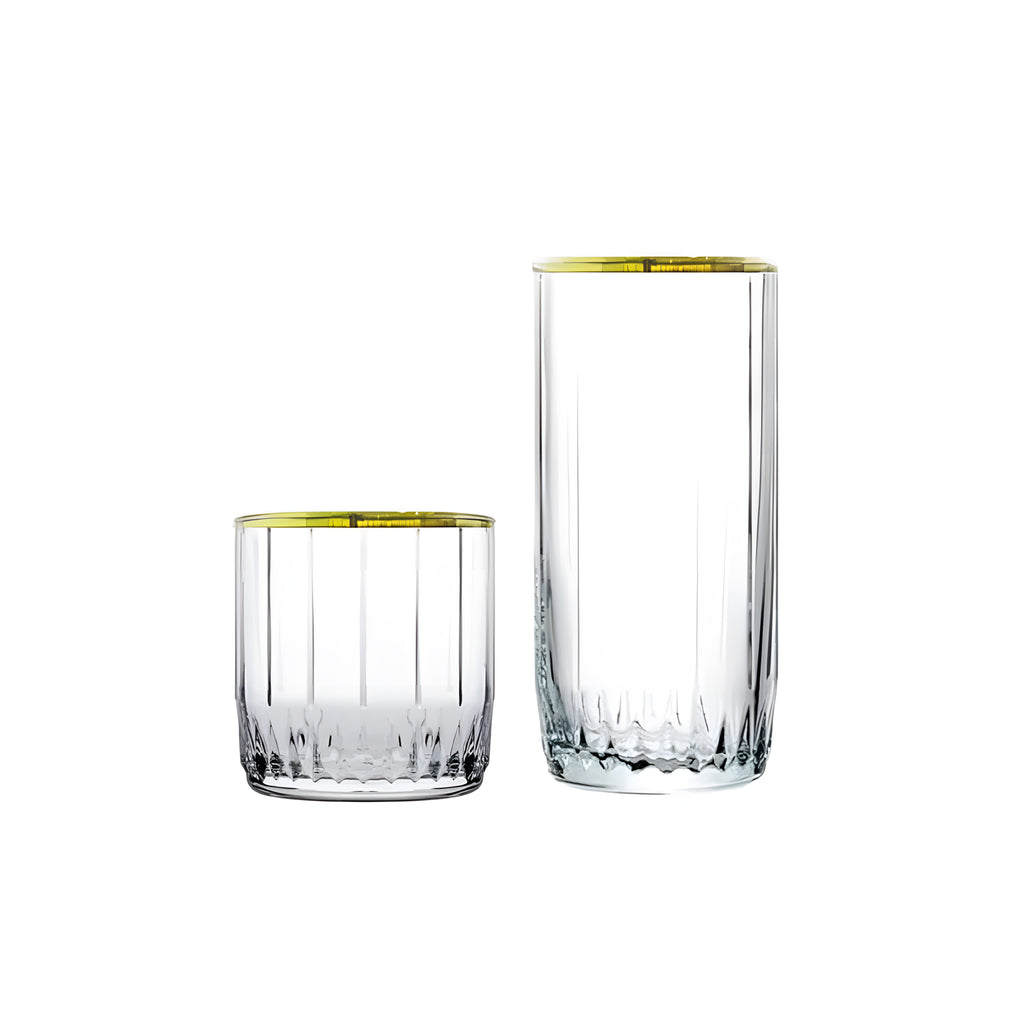 طقم اكواب ليا مدهب