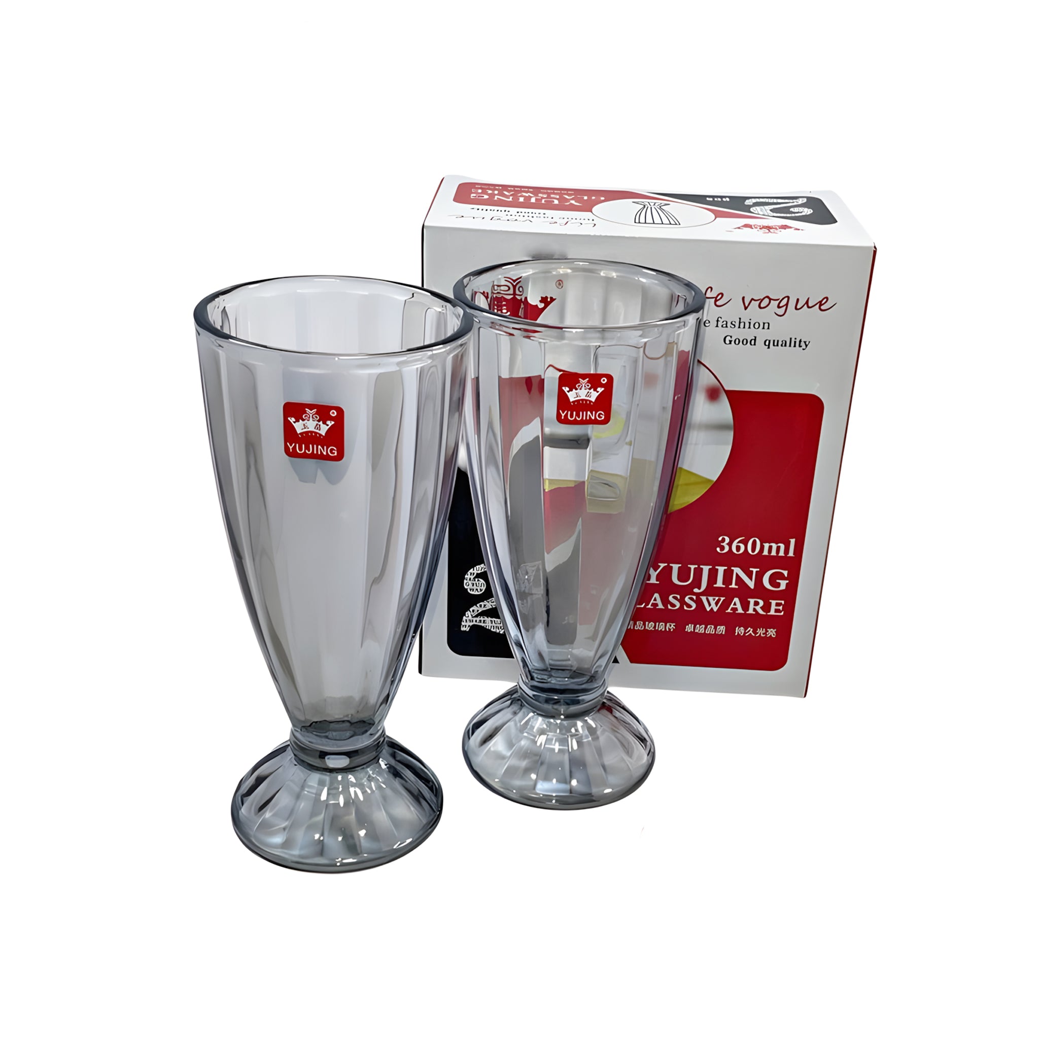 كأس جيلي 2 قطعة فاميه 181Cماركة Yujing .