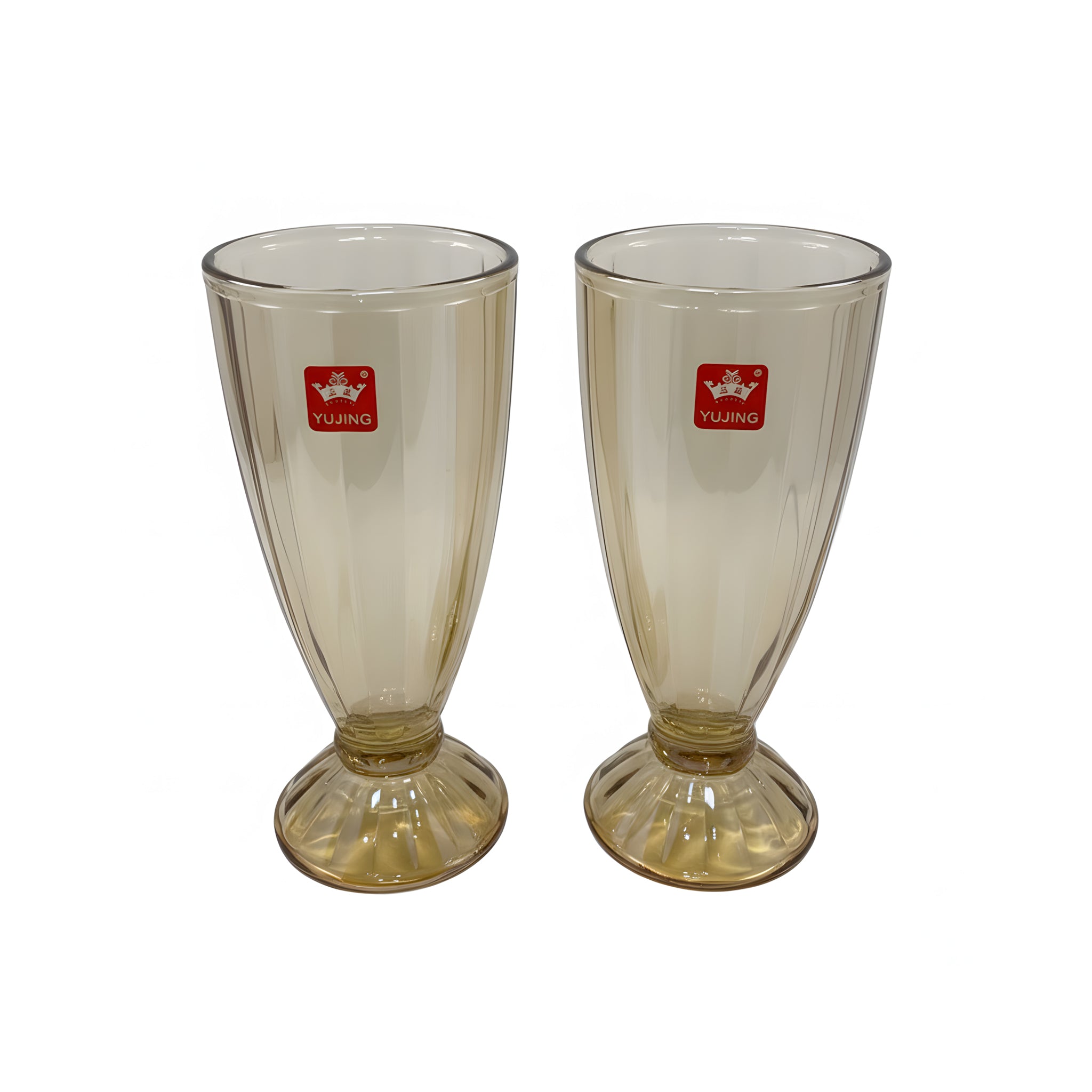 كأس جيلي2 قطعة عسلي 181B ماركة Yujing .