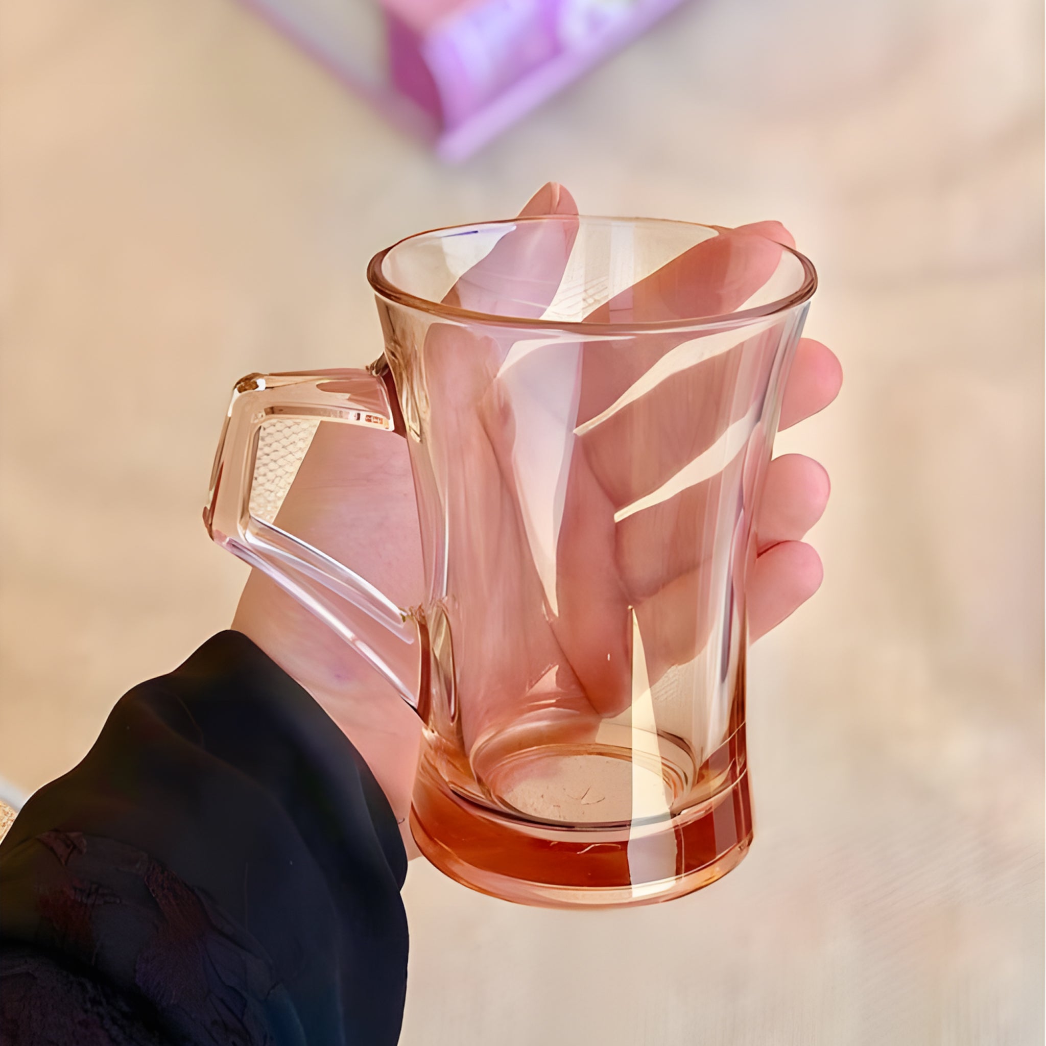 طقم مج ازور 6 قطع بينك باشابتشى