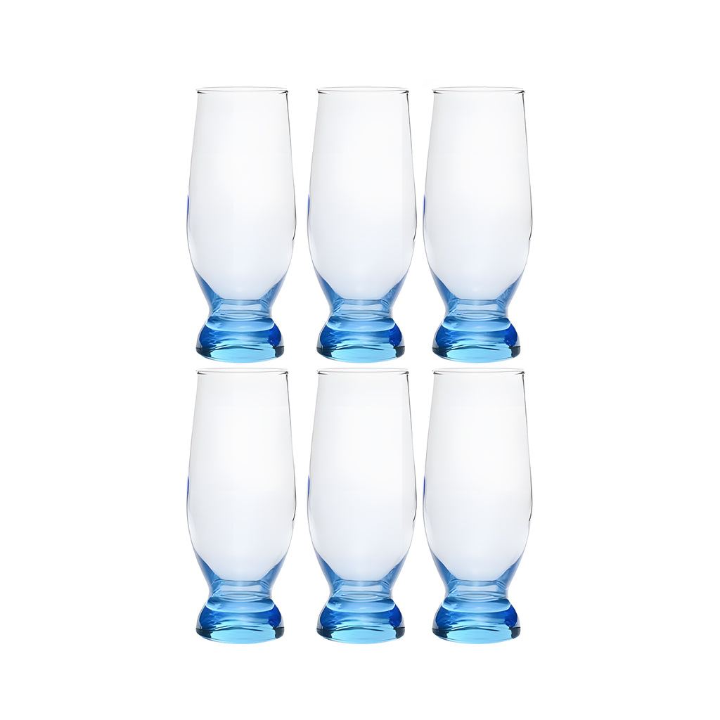 طقم 6قطع شوب أكواتك 37cl تركواز باشابتشي