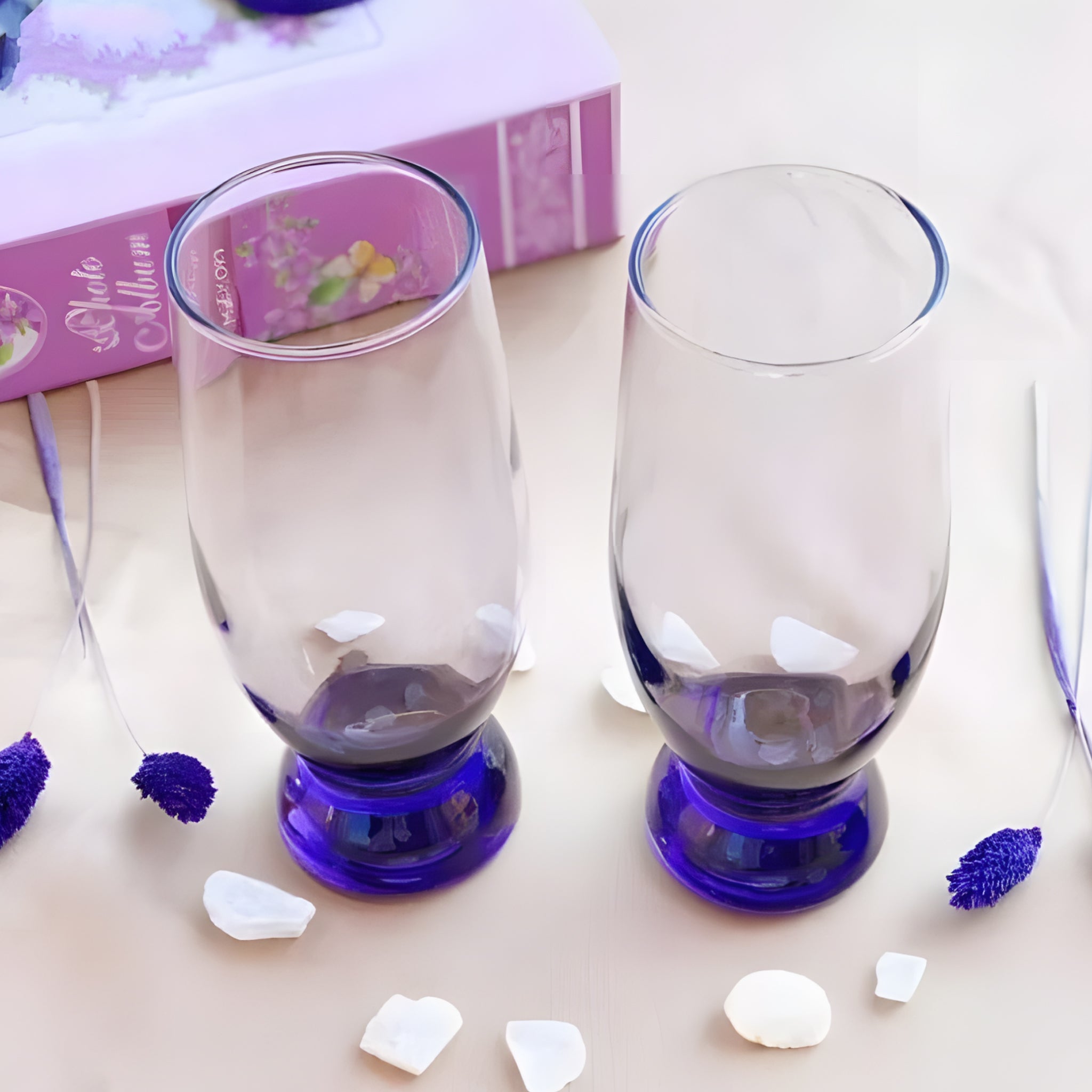 طقم 6قطع شوبتك 37سل بنفسجى باشابتشي