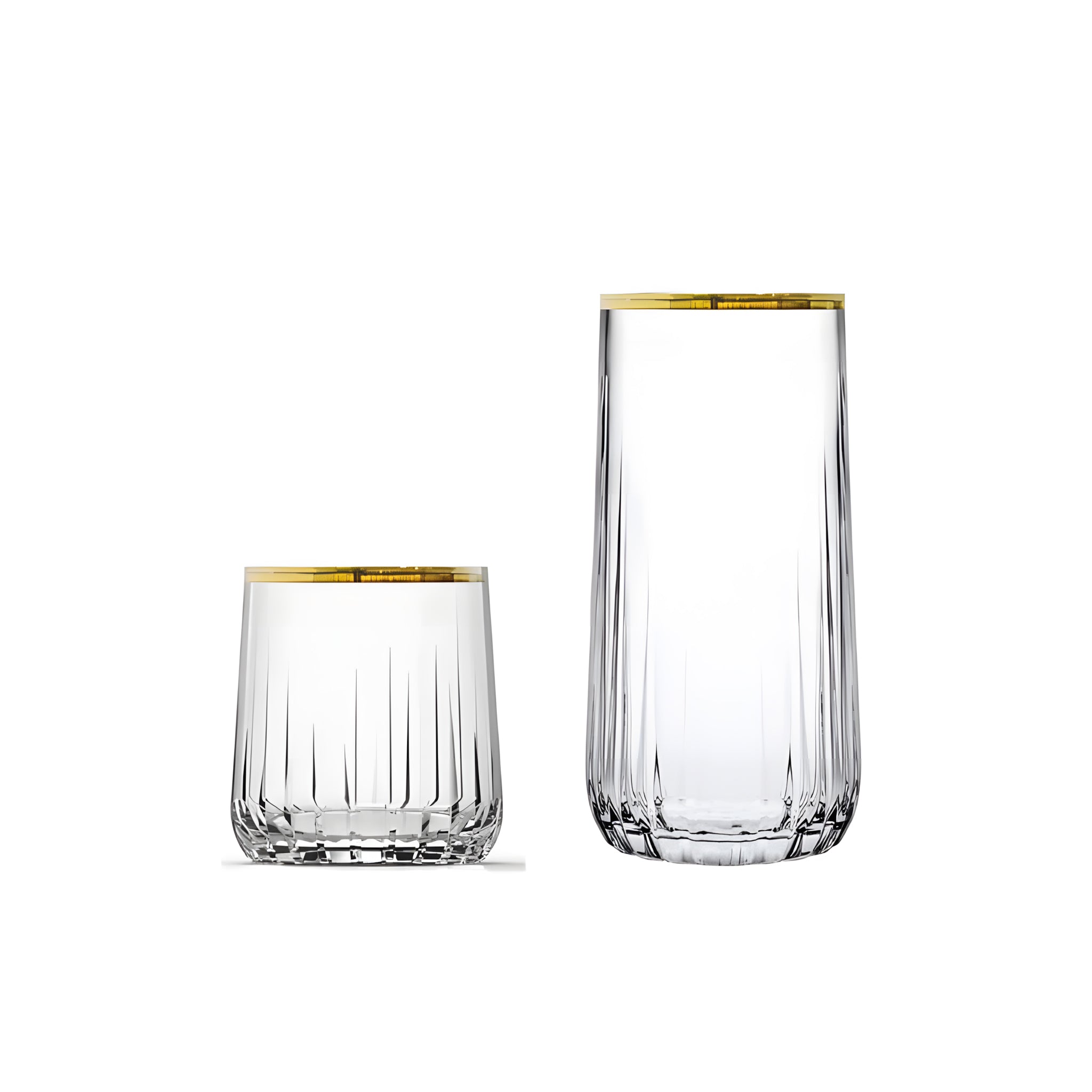 طقم  اكواب نوفا مدهب