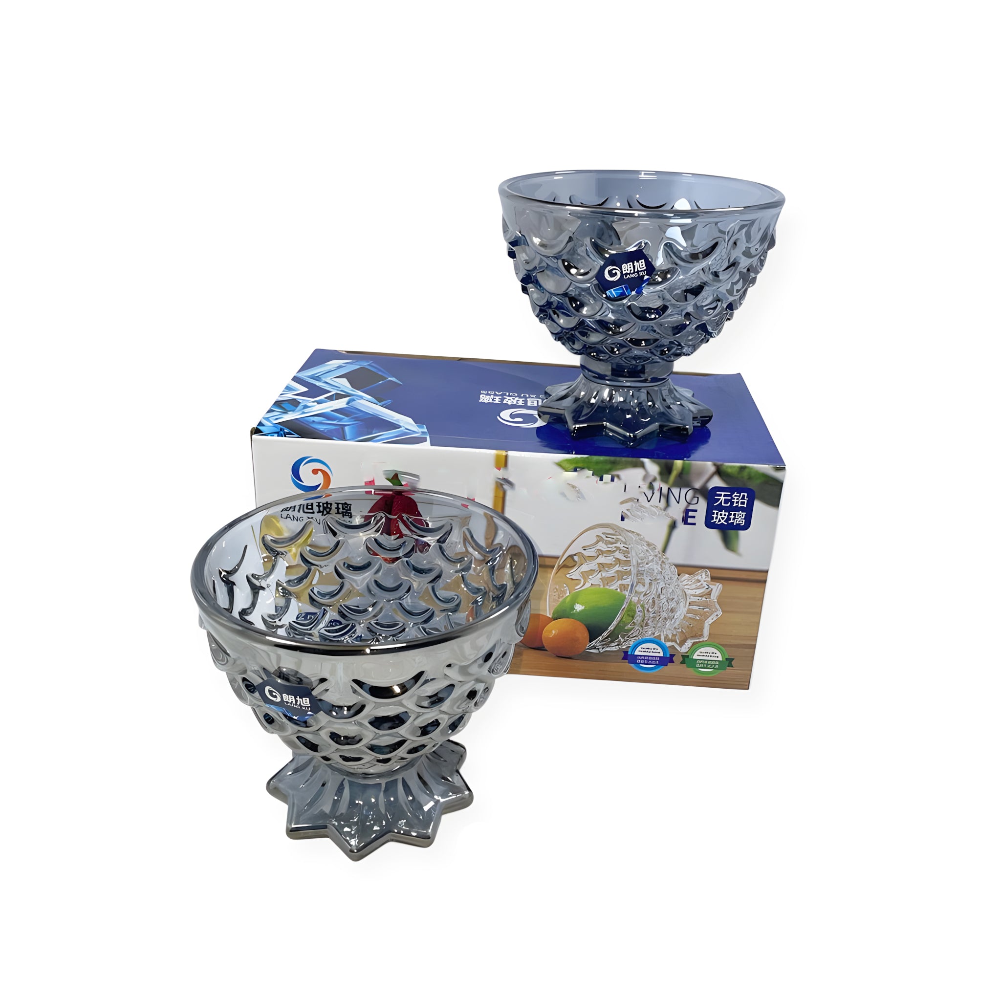 كأس فروت 2 قطعة فاميه  1262Bماركة Yujing.