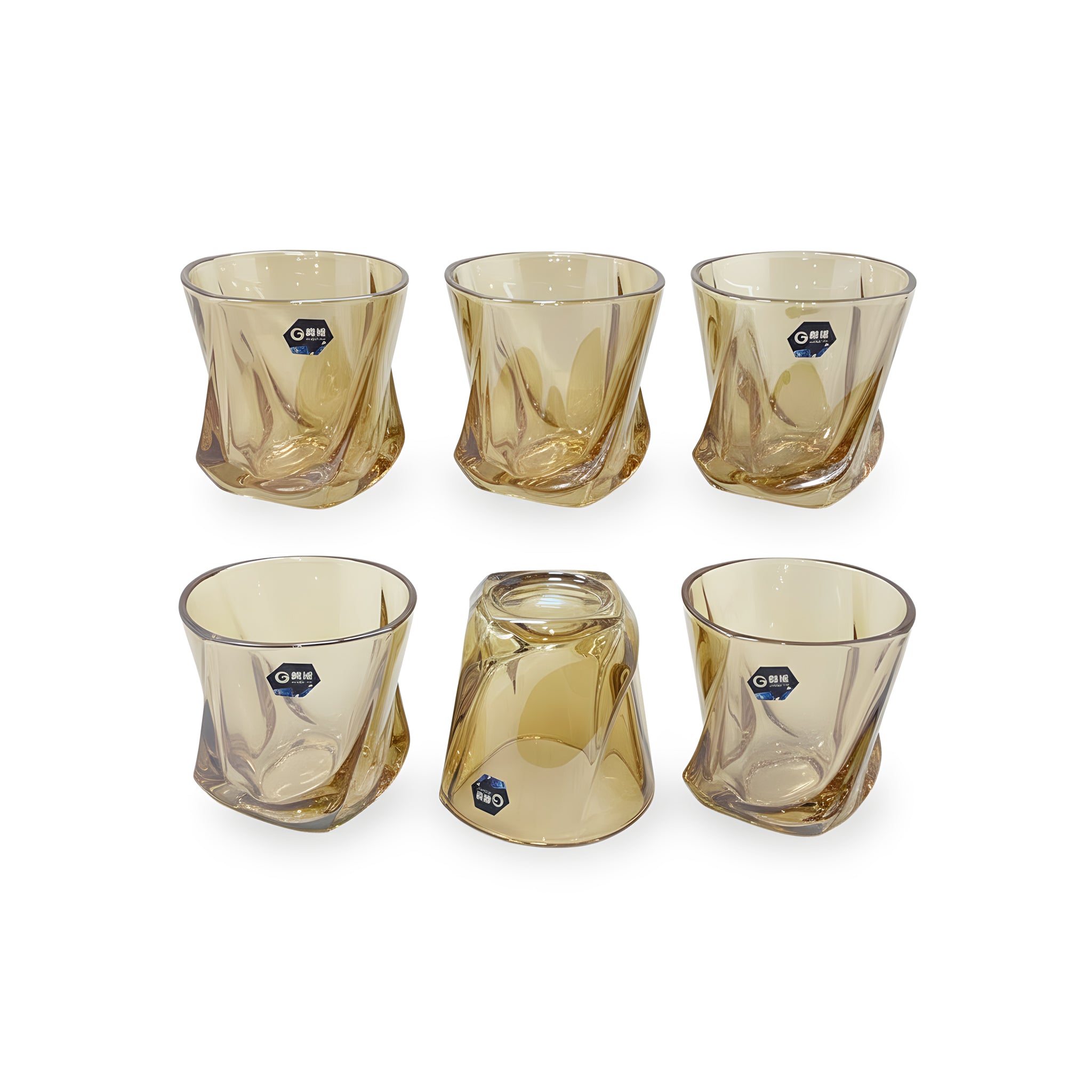 طقم كوب 6 قطع عسلي 1137Cماركة يوجينج .