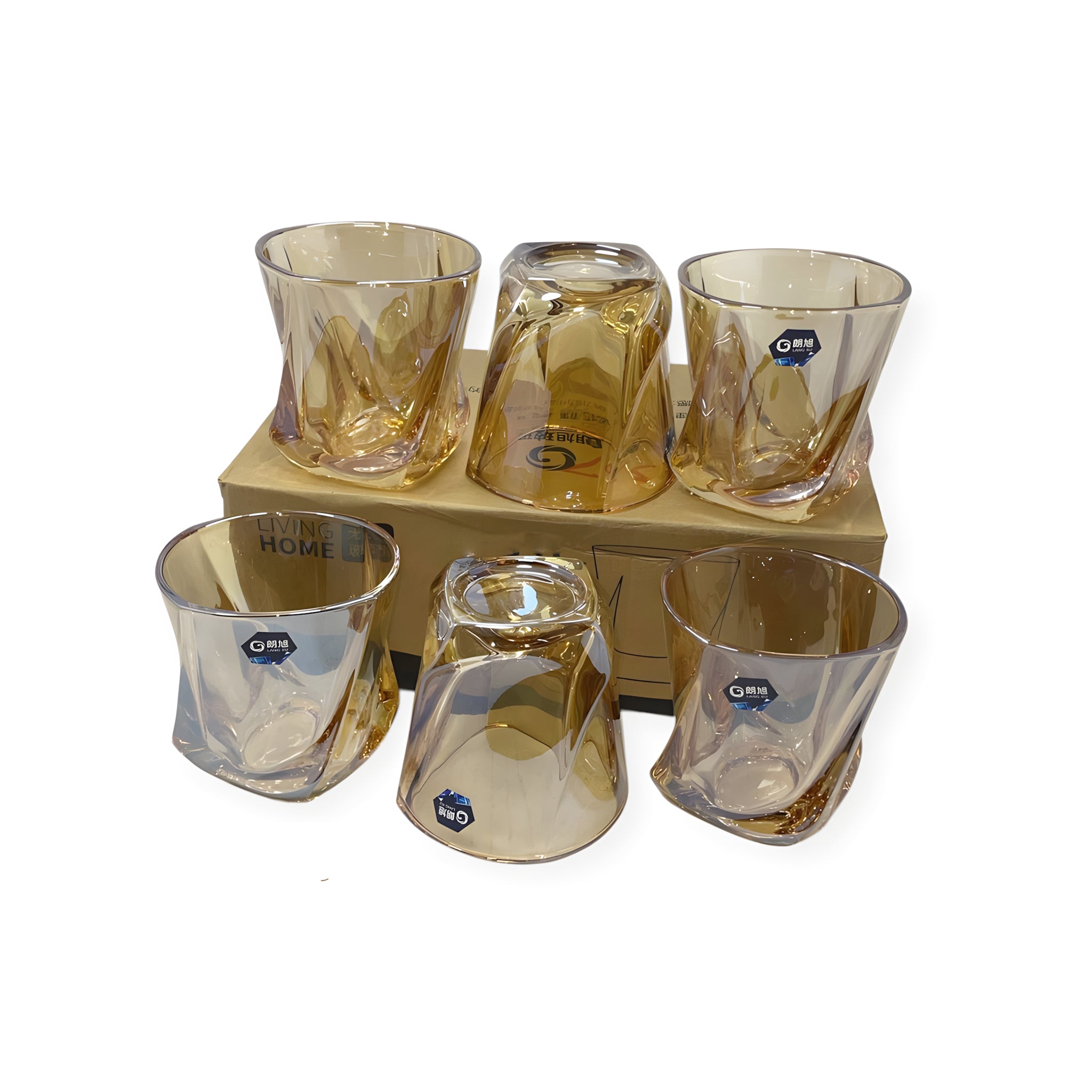طقم كوب 6 قطع عسلي 1137Cماركة يوجينج .