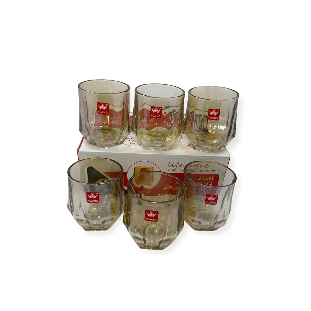 كوب 6 قطع عسلي172Bماركة يوجينج .