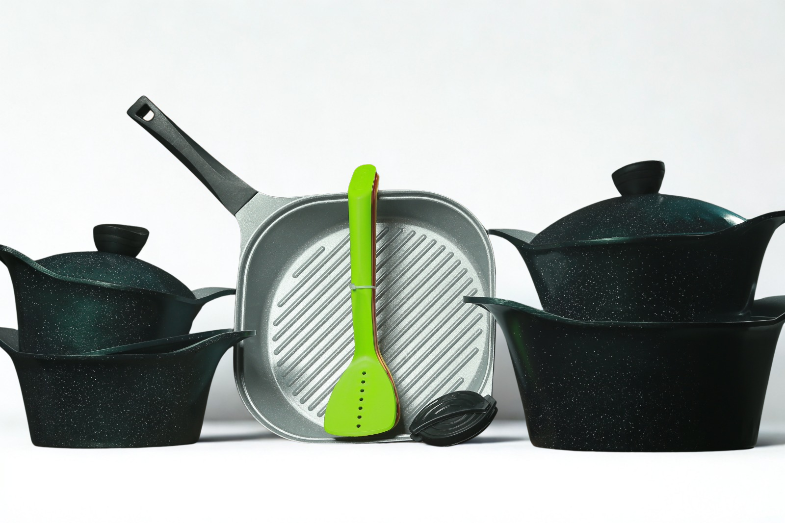 طقم حلل جيرانيت داى كاست 15 ف من joseph