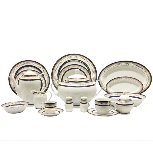 طقم عشاء 25قطعة ديكورات فتحى محمود C1022