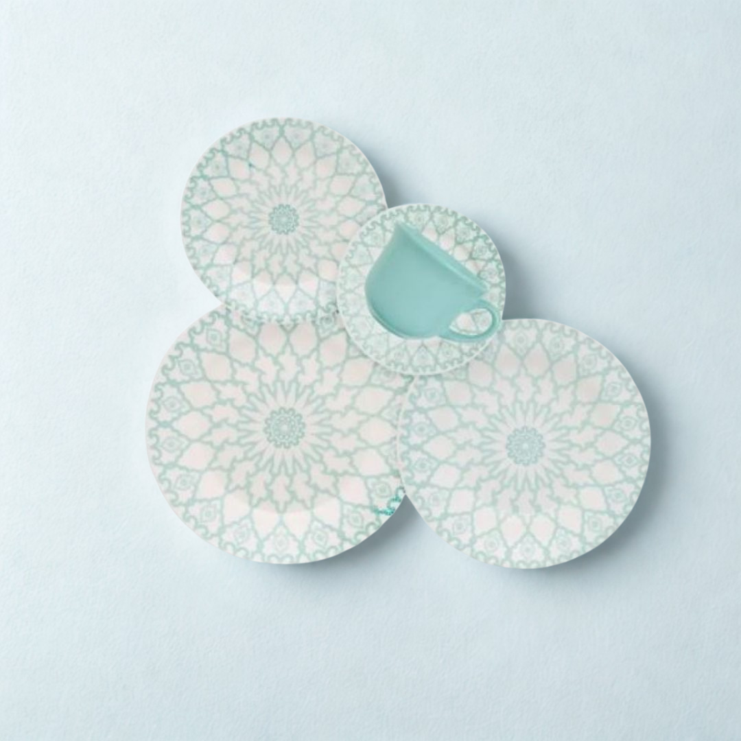 طقم عشاء بورسلين 30 ق برازيلي من Oxford