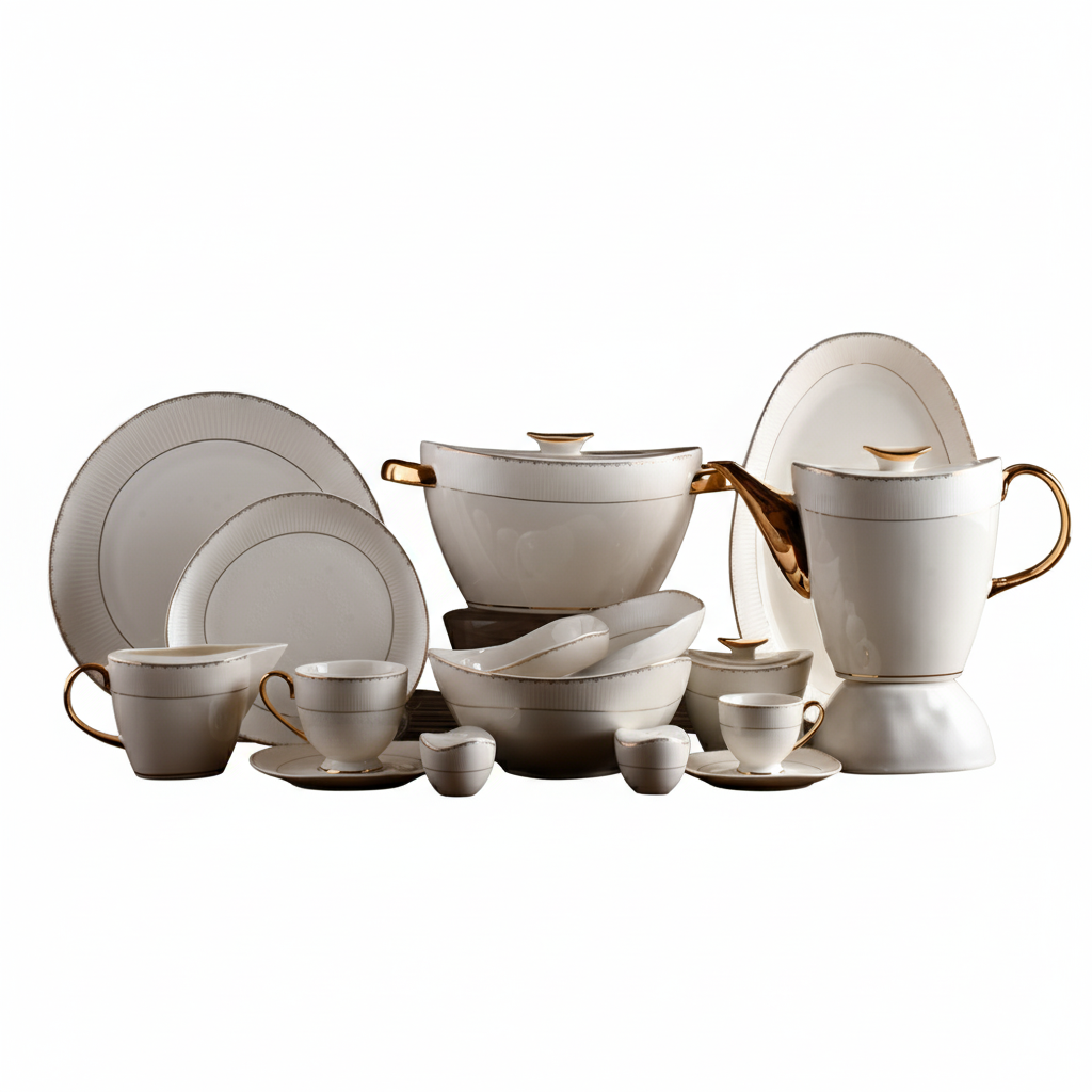 طقم سفرة بورسلين 60 ق من oxford