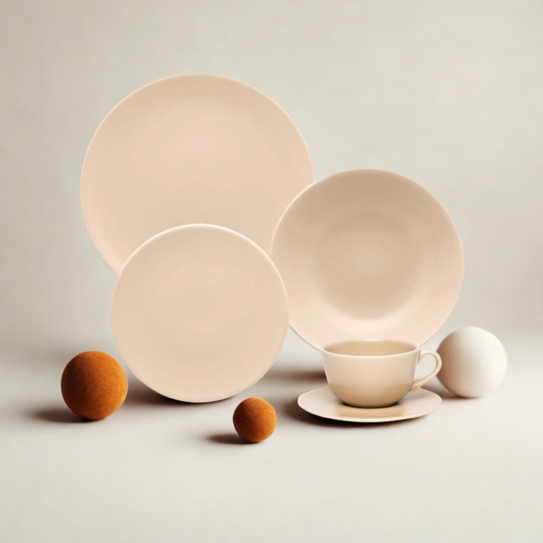 طقم عشاء بورسلين 30 ق برازيلي من Oxford