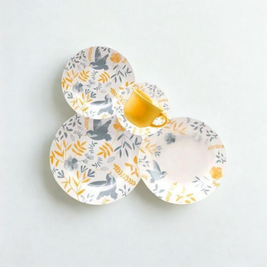 طقم عشاء بورسلين 30 ق برازيلي من Oxford