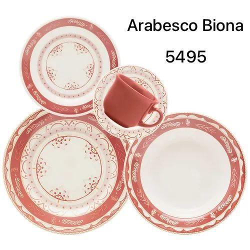 طقم عشاء بورسلين 30 ق برازيلي من Oxford